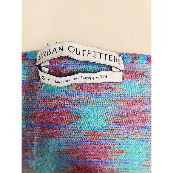 Urban Outfitters Women's Multi Colored Blue Crop-top Womens Size S - Picture 5 of 7